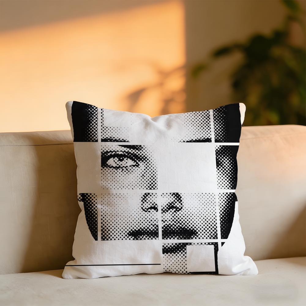 Adriana Lima Cushion Cover Cozy Velvet Throw PillowSoft Warm Cushion For Sofa  Bed
