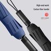 Automatic Carbon Fiber Black Folding Business Umbrella with Logo