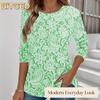 Women's Fashion Casual Long Sleeve O-Neck Blouses & Shirts