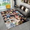 Kpop B-BTS JIMIN Csillagos Szőnyeg Játékszobába Hálószobába Nappaliba Kanapéhoz Lakásdekoráció, Gyerek Szőnyeg Csúszásmentes Padlószőnyeg Ajándék