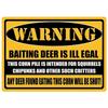 LongLasting Beware of Dogs Iron Wall Plaque  Vintage Metal Decor for Home Garden  Bar Security Style