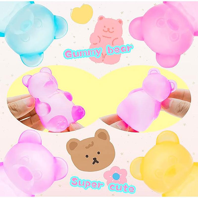 Little Bear Maltose Pinch Stress Relief Ball Stress Relief Toy Pinch Stress Relief Tool Easter Slow Rebound Decompression Toy