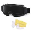 Outdoor-Sportbrille mit 3 austauschbaren Gläsern Offroad-Brille Nachtsicht Stoßfestigkeit
