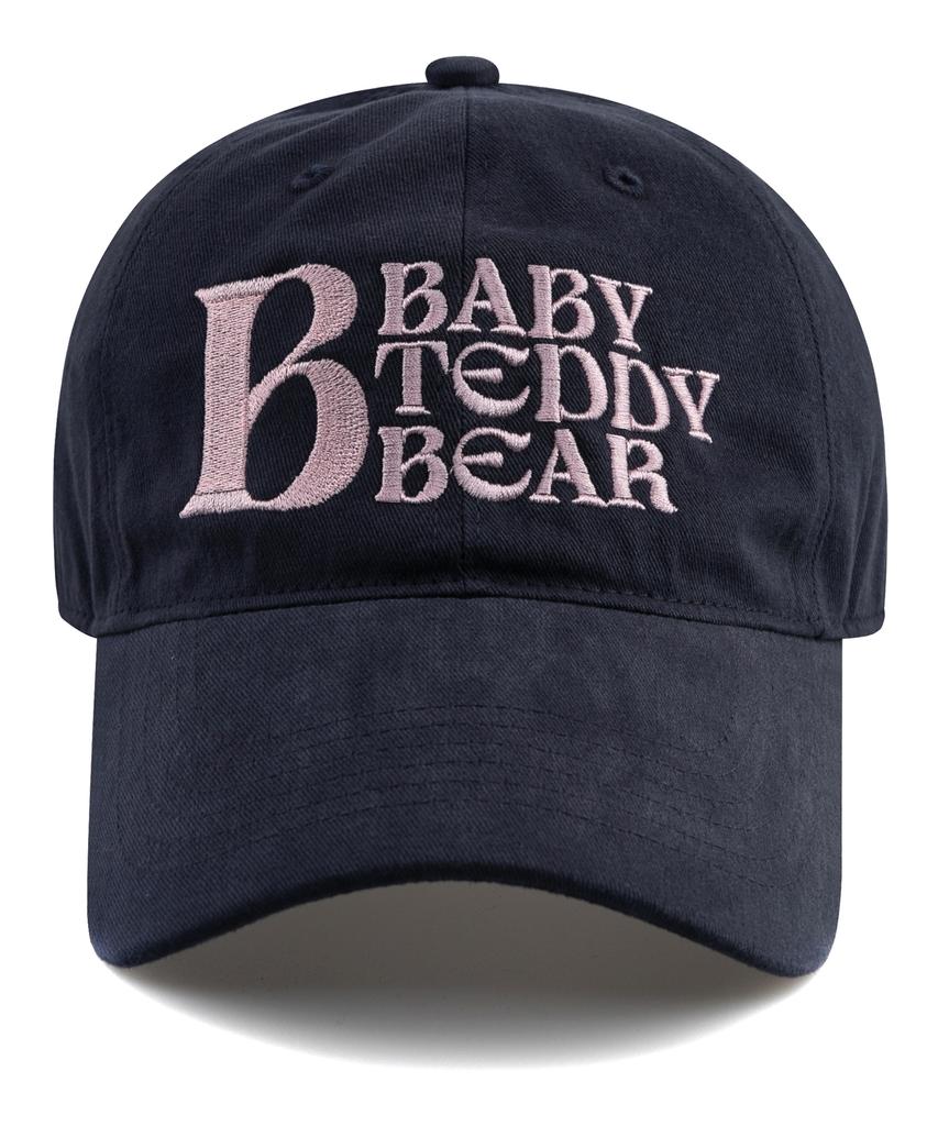 Bichiseuaenkeulim Baby Teddy Bear Cotton Ball Cap-Navy
