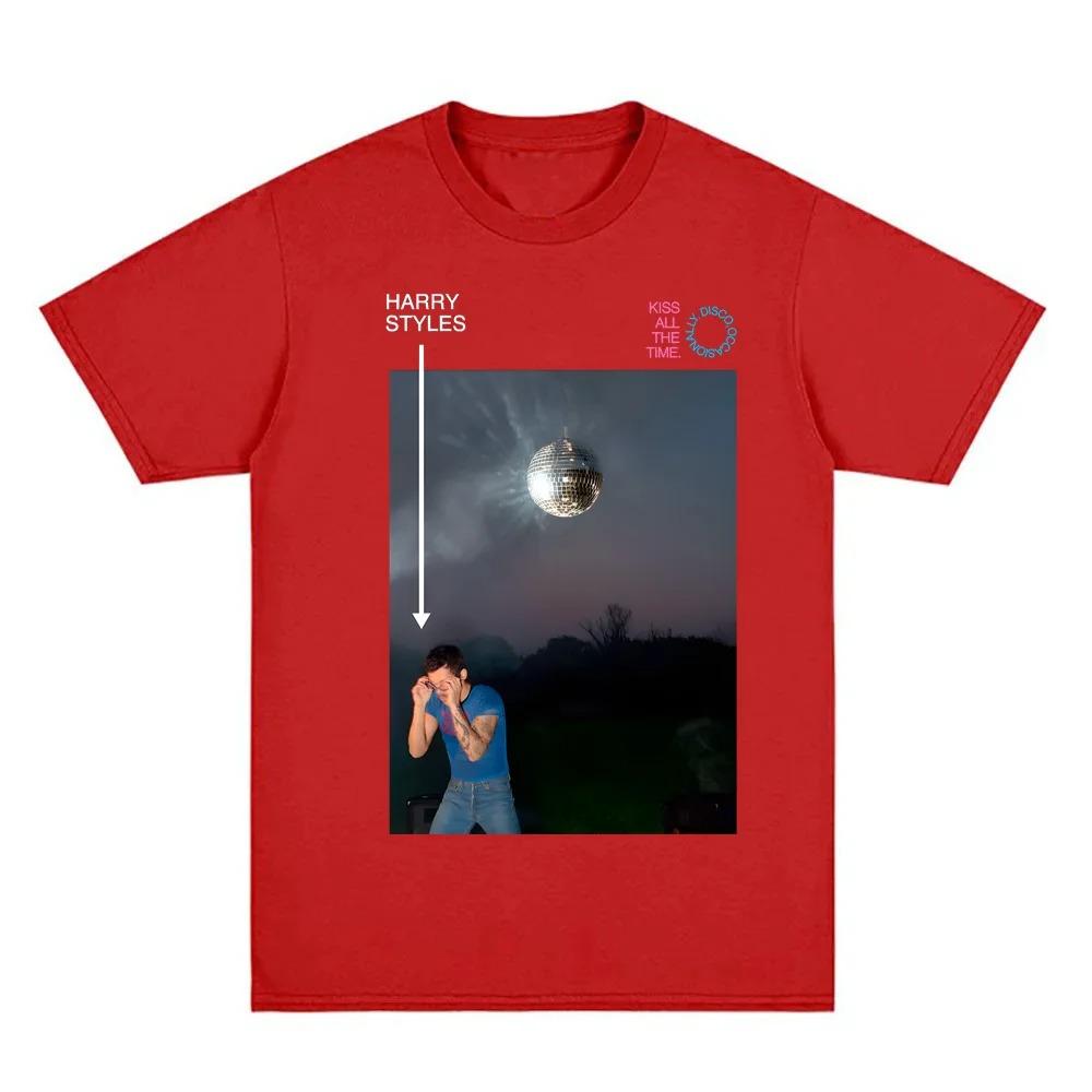 Harry Styles Kiss All The Time Disco Occasionally TShirt 100 Soft Cotton Hip Hop Fan Merch Streetwear Women And Unisex Tshirts
