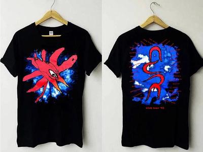 The Cure Wish Tour '92 T-Shirt, The Cure Tour 1992 T-Shirt