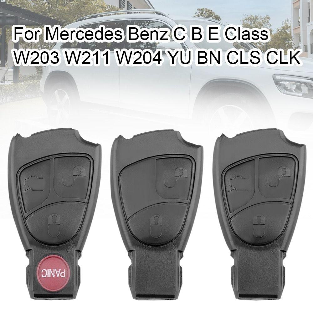 ABS Remote Key Shell Car Key Shell for Mercedes Benz C B E Class W203 W211 W204 YU BN CLS CLK