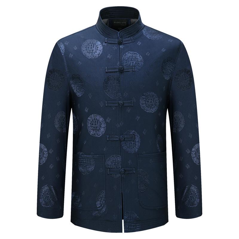 Men Chinese Dragon Shirt Kung Fu Coats China Year Tang Suit Traditional Chinese Clothing For Men Jackets Hanfu Men Clothing