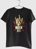 Rock-T-Shirt mit Aufdruck