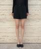 Siyajyu Sipt7198 Resort See-Through Elastic Waist Shorts_Black