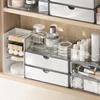 Mirror Cabinet Storage Box, Cosmetics Lipstick Storage Rack, Bathroom Desktop Organization, Drawer Type Multi-layer Storage Box