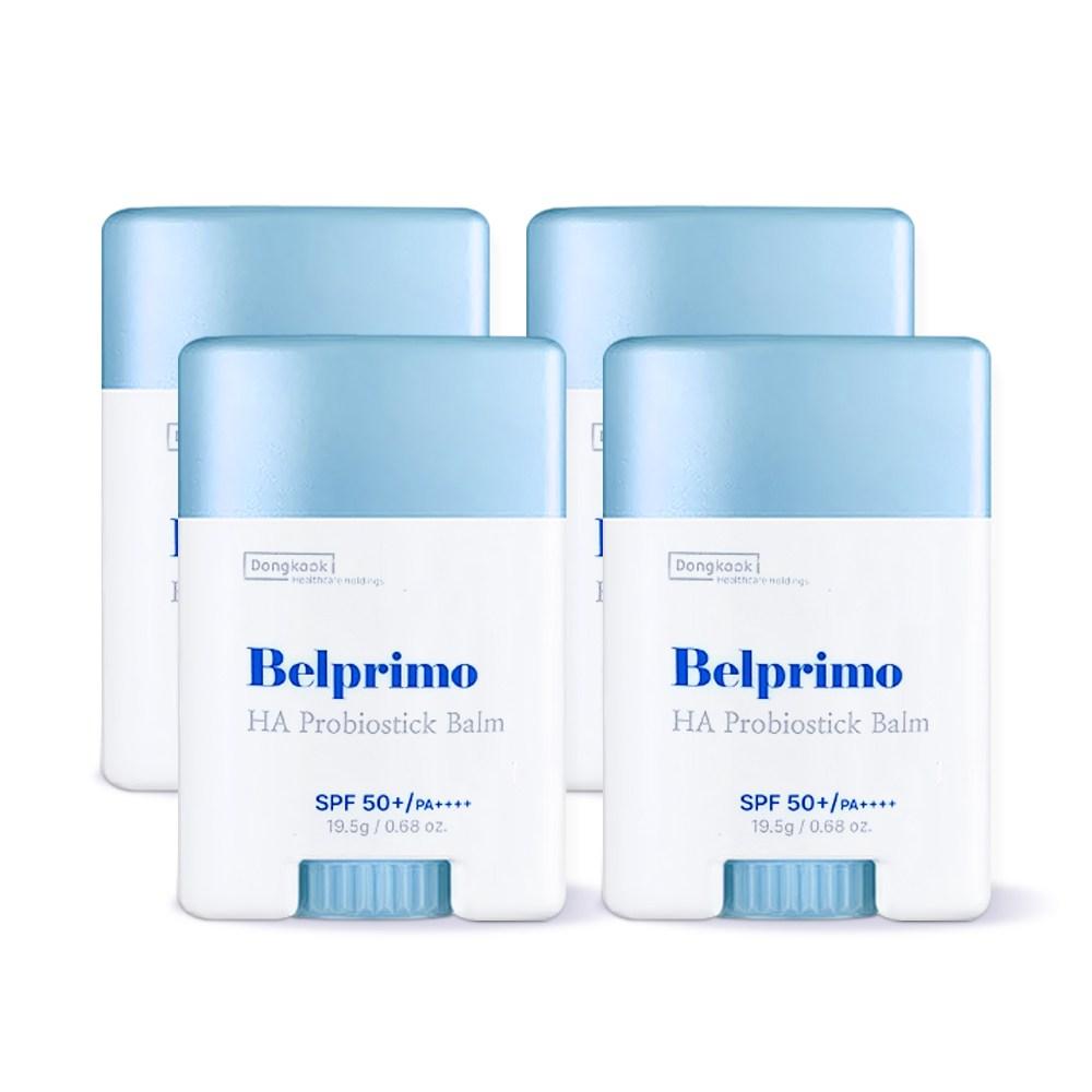 Dongguk Probio Stick Balm 3+1 SPF50+ / PA++++ Dongguk Stick Balm Dongguk Sun Cream UV Protection, 1 Set, 19.5g, 4 Pieces
