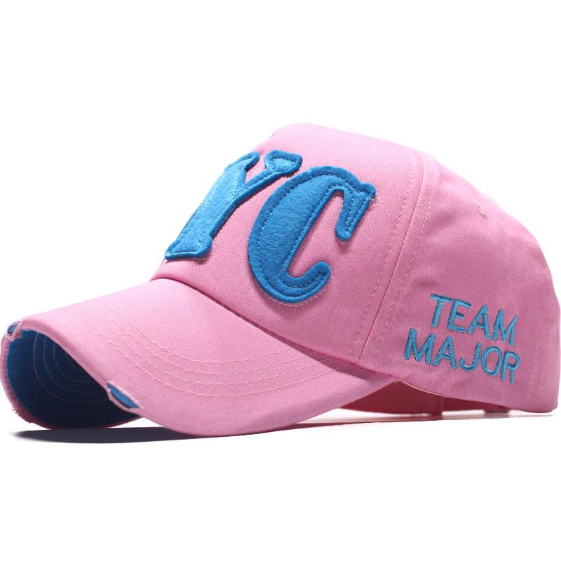 Summer NYC baseball cap women's outdoor sun hat sun hat fashion Korean version adult cap sun protection youth hat