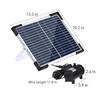 High-power Solar Landscape Fountain 17V 10W Equipment Solar Water Pump Garden Fountains Decorative Fountain