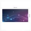 Vinyl Desk Pad with Print Waves and Stars At Night 120X60 Cm
