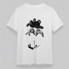 Dames Oversize T-shirt Met Power Dynamics Grafiek Unisex Wit 100% Katoen Top