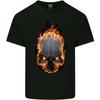 Fire Skull Kids T-Shirt Childrens