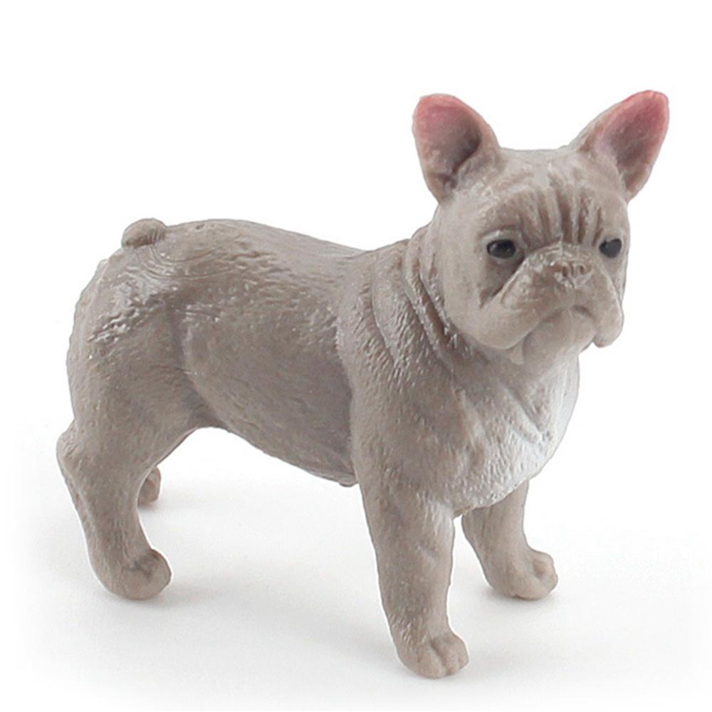 Puppy Figures Home Decor Dog Figurine Animal Model Children Educational Toys Micro Landscape