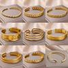 Jesus Bangles Bracelet for Women Stainless Steel Gold Color Luxury Bracelets 2024 Free Shipping Jewelry Pulseras Mujer Bijoux