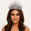 Sparkling Baroque Queen Tiaras Luxury Bridal Headwear Girls Party Headbands Themed Parties
