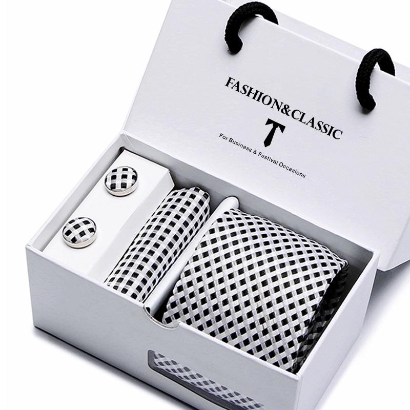 Men's 5-Piece Tie Gift Box: Formal & Wedding Attire