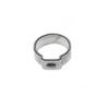 1-ear Clamp NW 4 Mm Galvanized - 100 Pieces for Pipes 8-10 Mm