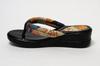 Hasegawa Sandals with Comfortable Urethane Perfect for Everyday Wear or Made In Navy Size Japanese-patterned Soles, Yukata. Japan. Blue, M.