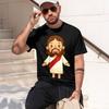 Funny Yahweh Son Of Jesus Graph T Shirts Religious Ristian Faith Short Sve Summer Ur Street Gift 2026 New Model Shortsleeve Cre