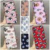 Lucky Eye Blue Evil Eye Print Case For Samsung Galaxy S25 Ultra S24 S23 S22 S21 Ultra S9 S10 Plus S23 FE S25 FE Back Cover