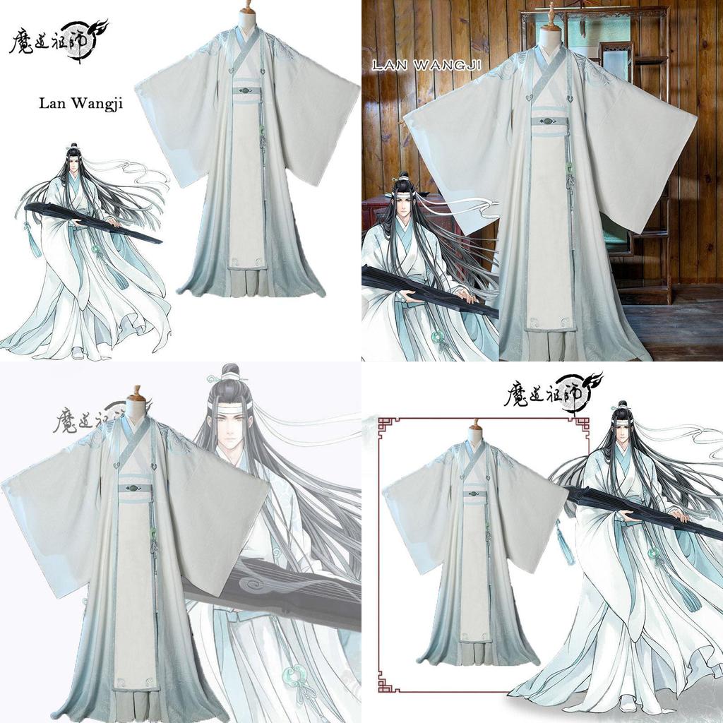 Exquisites Lan Wangji Cosplay Kostüm aus Modao Zushi für stilvolle Anime-Fans