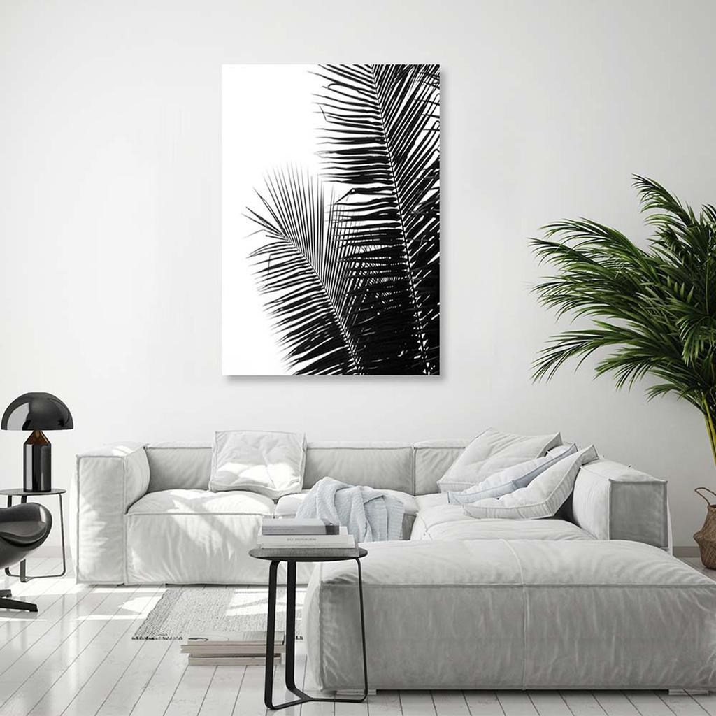 Canvas Print, Palm Leaves
