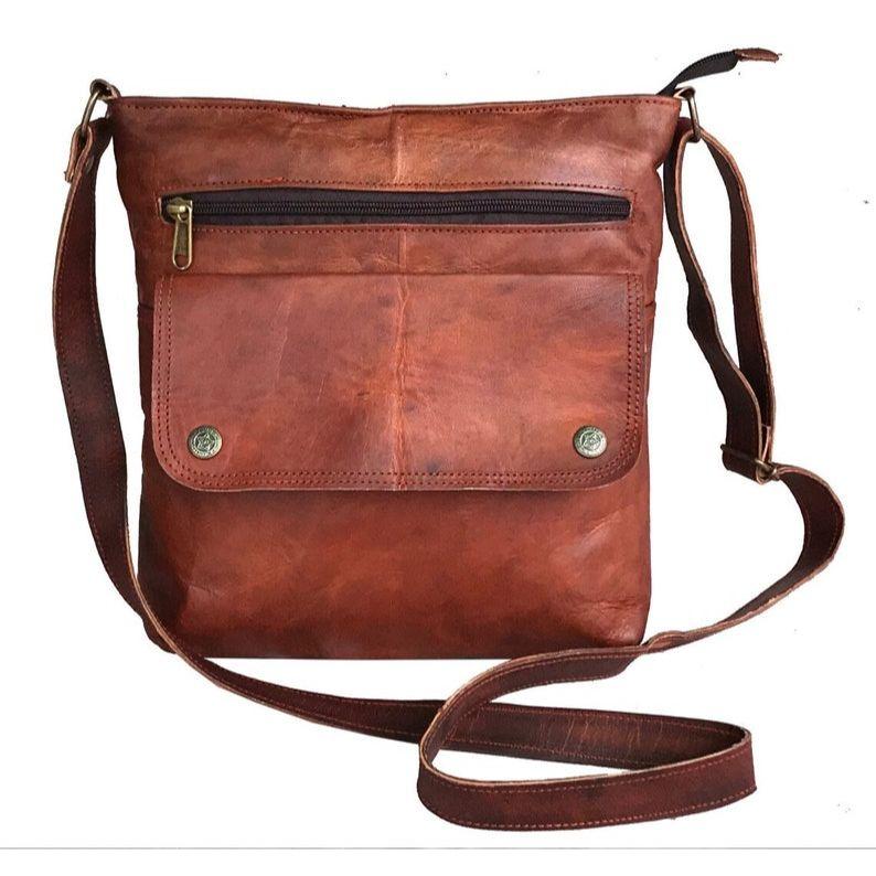 Handmade Leather Purse Handmade Leather Tote Bag Women Leather Bag Leather Purse for Women Crossbody Shoulder Bag Travel Bag Christmas Gift