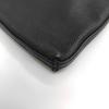 [Pre-Owned] Print Vintage Logo Leather Clutch Bag Medium - Very Good #EBPYF