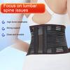 Lumbar Support Belt Steel Plate Support Double Pressurization Surround Fit Elastic Lumbar Spine Fixed Sports Support Belt Outdoor Sports
