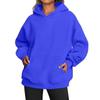 2024 Women's Casual Hooded Sweatshirt with Pockets - Loose Fit Pullover, Spring Bestseller