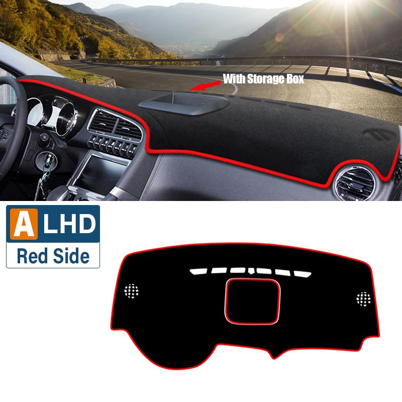 Car Accessories For Peugeot 3008 2008 2009 2010 2011 2012 2013 2014 2015 Dashboard Cover Avoid Light Pad Anti-UV Non-Slip