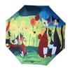 Famous Art Painting Umbrella Men And Women Anti-uv Sun Protection Parosal Waterproof Rain Umbrellas Cat Paraguas