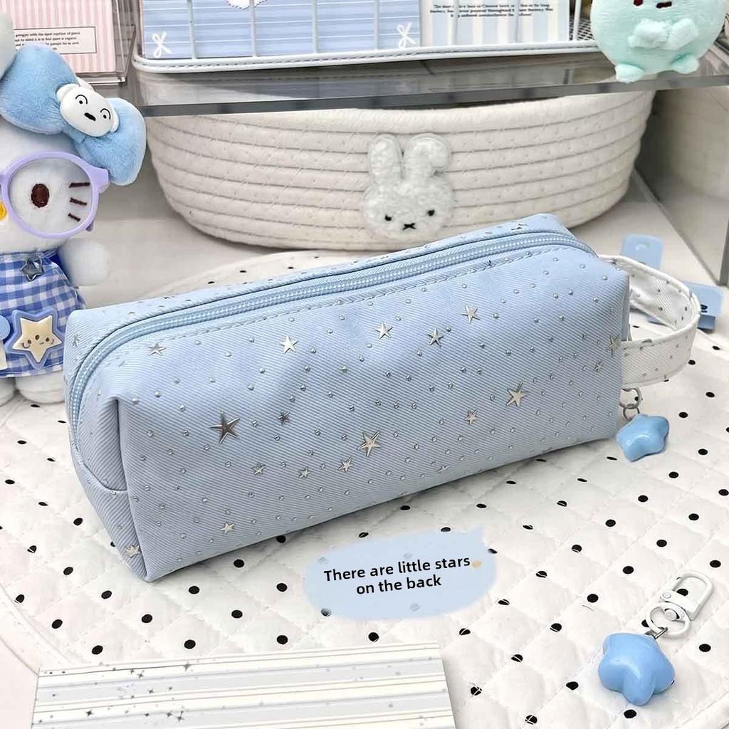 Fabric Pencil Case Large Capacity For Students With Stylish Design For School Supplies