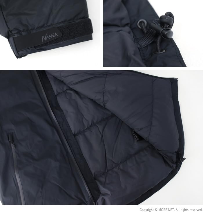 VESTE À COL MONTANT AURORA TEX [Nanga](HOMMES) (JP, Alphabet, XL, M.GRY)