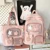 Children's Schoolbags  Girls  Elementary School Students  Junior High School Students  Large Capacity Two Piece Backpacks