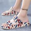 Slippers men's summer wear non-slip and deodorant dual-purpose driving sandals men's stepping on shit soft-soled wear-resistant sandals men