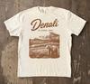 Denali National Park Bear Graphic Tee, Alaska Mountain Comfort Colors Shirt