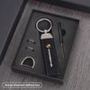 Suede Car Keychain Vintage Leather Zinc Alloy Ring  For Porsche Cayenne Panamera Macan 911 718 Taycan Boxster Cayman 918 Pajun PS4
