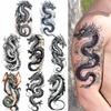 1 Foglio Tatuaggi Temporanei Drago Per Donne Uomini Realistici Finti Tatuaggi Adesivi Trasferibili Adulti Pittura per Corpo Copre