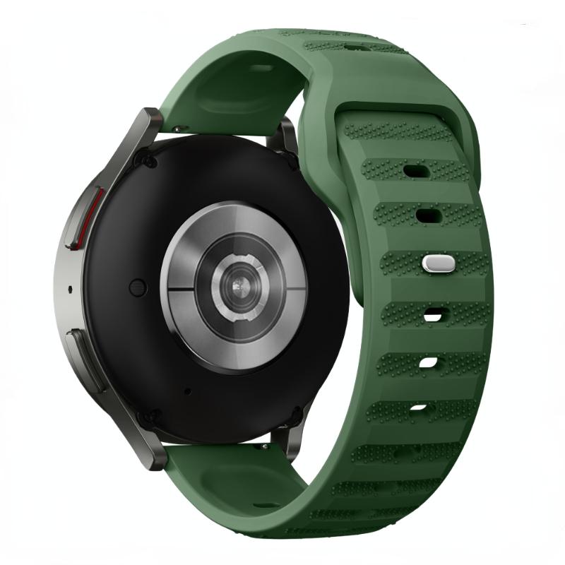 22/20mm Silicone Strap For Huawei Watch 5/4/GT6-5-4 GT5-6 Pro Amazfit Active 2/Bip 6-5 Sport Bracelet Galaxy Watch 7/6/5/4 Band