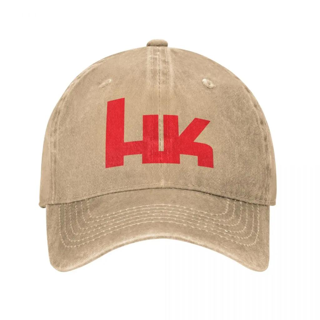 Heckler And Koch No Compromise Baseball Cap Distressed Washed Gun Snapback Hat Unisex Outdoor All Seasons Adjustable Fit Cap Hat