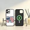 American Flag Phone Case Phone Case For iPhone17,16,15,14,13,12,11 Plus,Pro Max Magnetic For Magsafe Wireless Charging