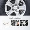 For Jeep 4PCS 55/63MM Car Wheel Center Hub Caps Cover For Jeep Grand Cherokee Wrangler JK Gladiator Compass Renegade Patriot