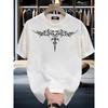 Men'S Summer New Casual Oversized Graphic Short-Sleeve T-Shirt, Perfect for Versatile Styling