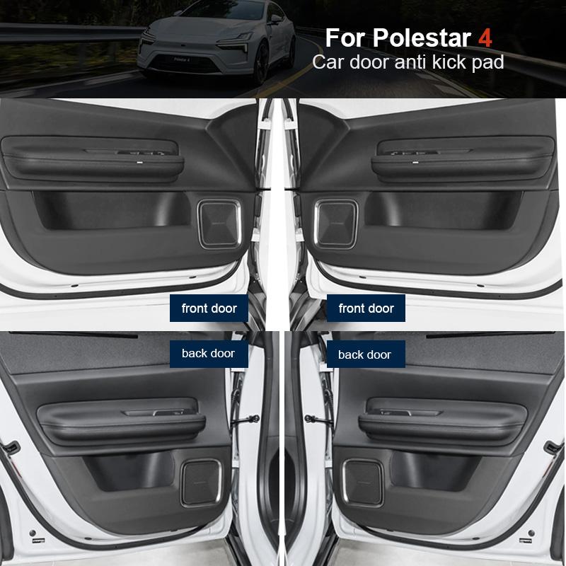 For Leapmotor T03 2020-2025 Car Door Anti-Kick Protective Pad Protector Mats Cover Sticker Auto Interior Accessories